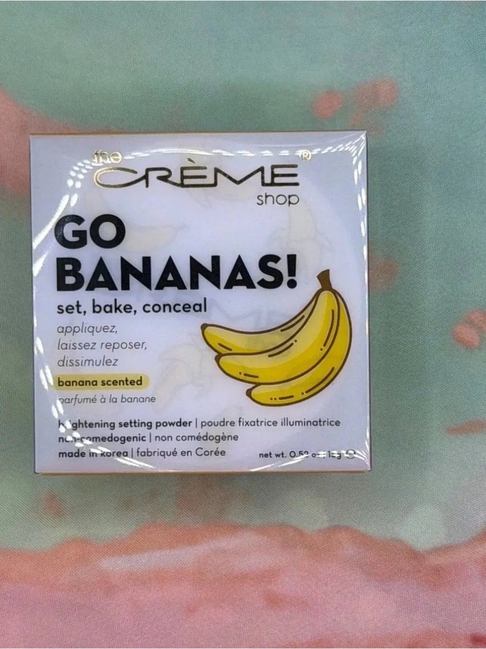 Crème Shop Go Bananas! Banana Scented Setting Powder - Yellow